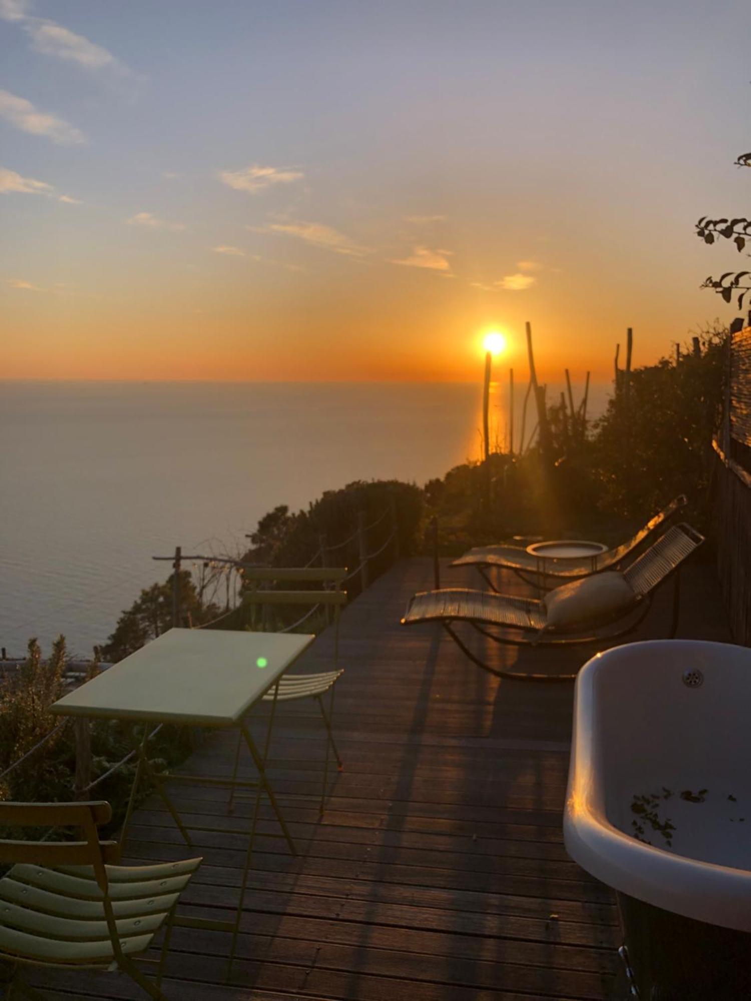 Refuge Uwabio Organic Vineyard Cinqueterre Villa Riomaggiore Eksteriør bilde